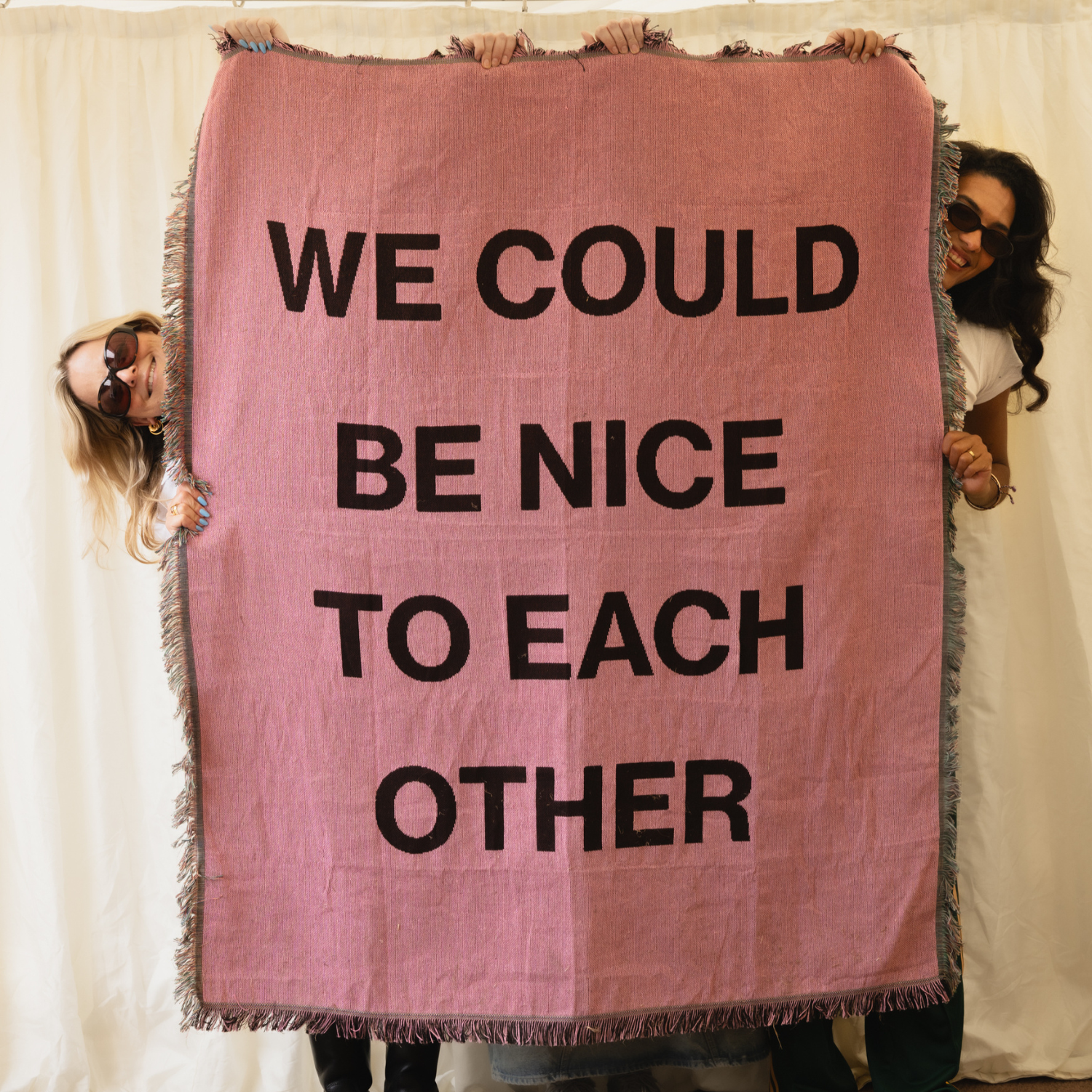 We Could Be Nice To Each Other Blanket - Olivia Dean