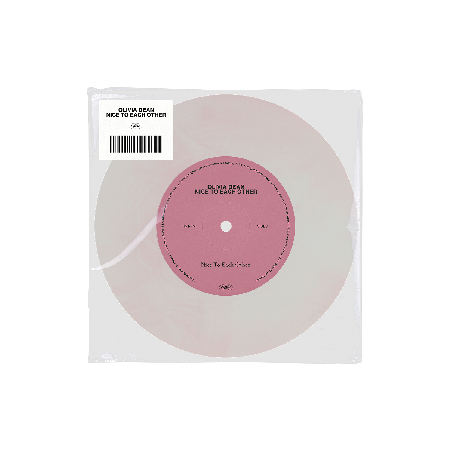Olivia Dean - Nice To Each Other 7" Single