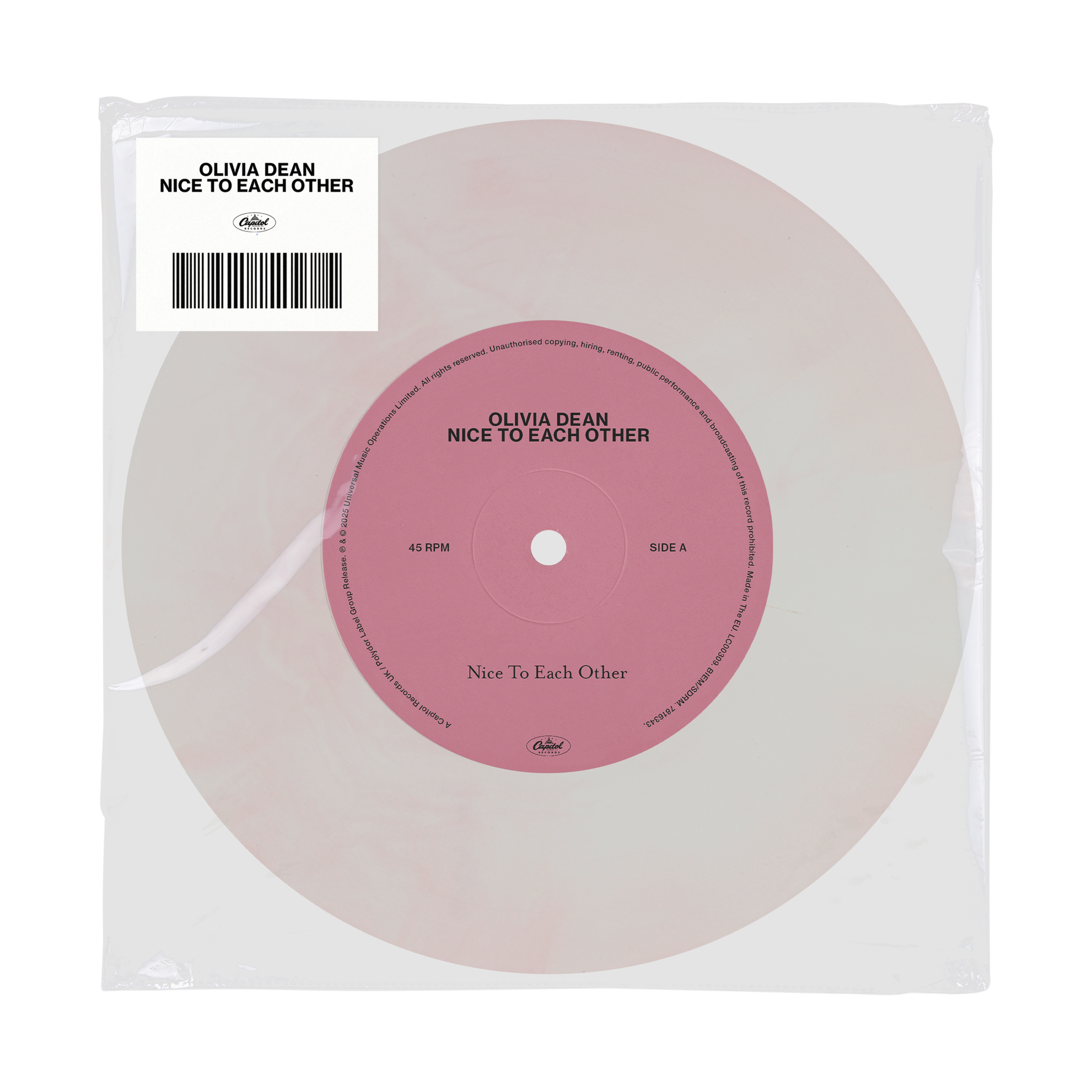 Olivia Dean - Nice To Each Other 7" Single