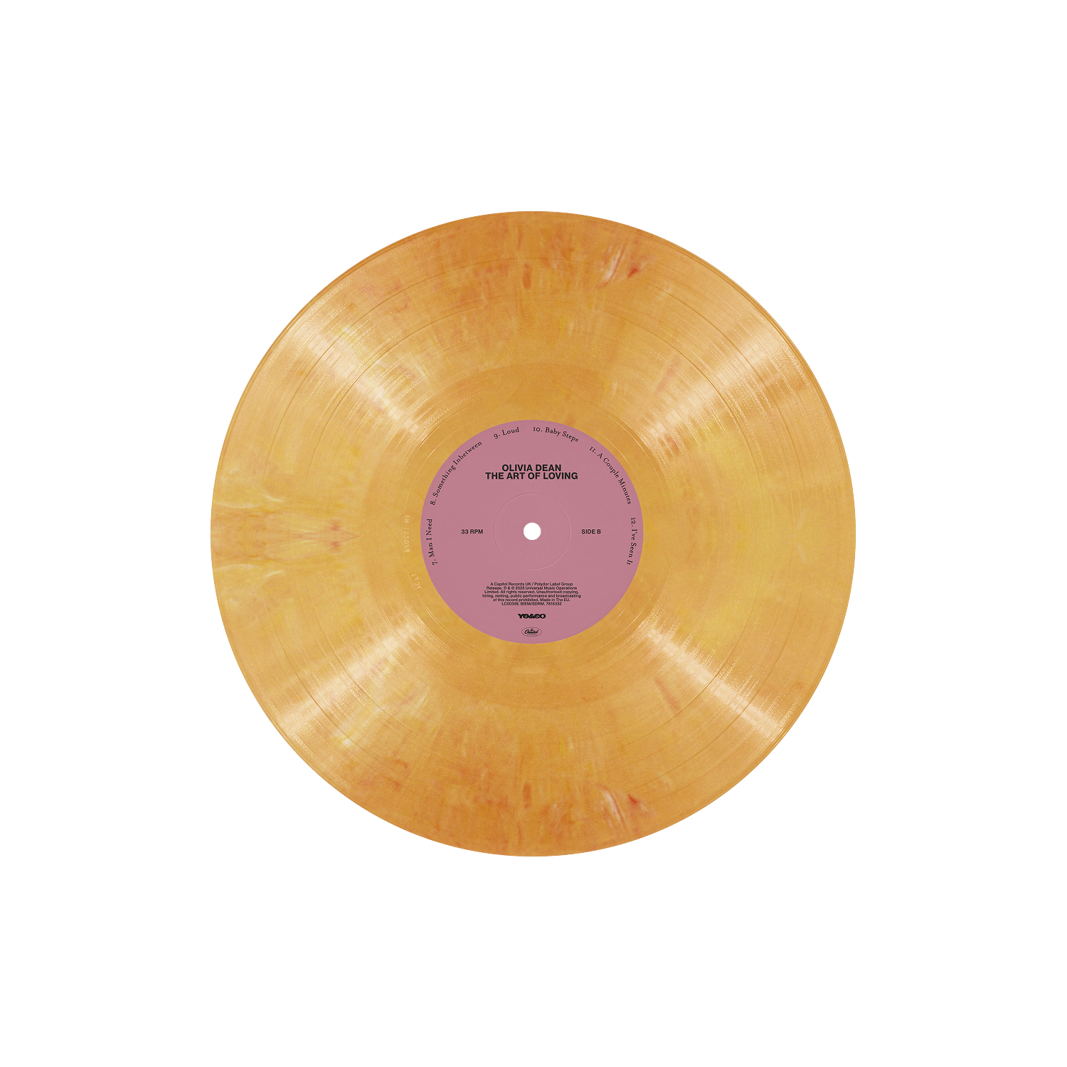 Olivia Dean - The Art of Loving Store Exclusive Alt Art Orange Vinyl