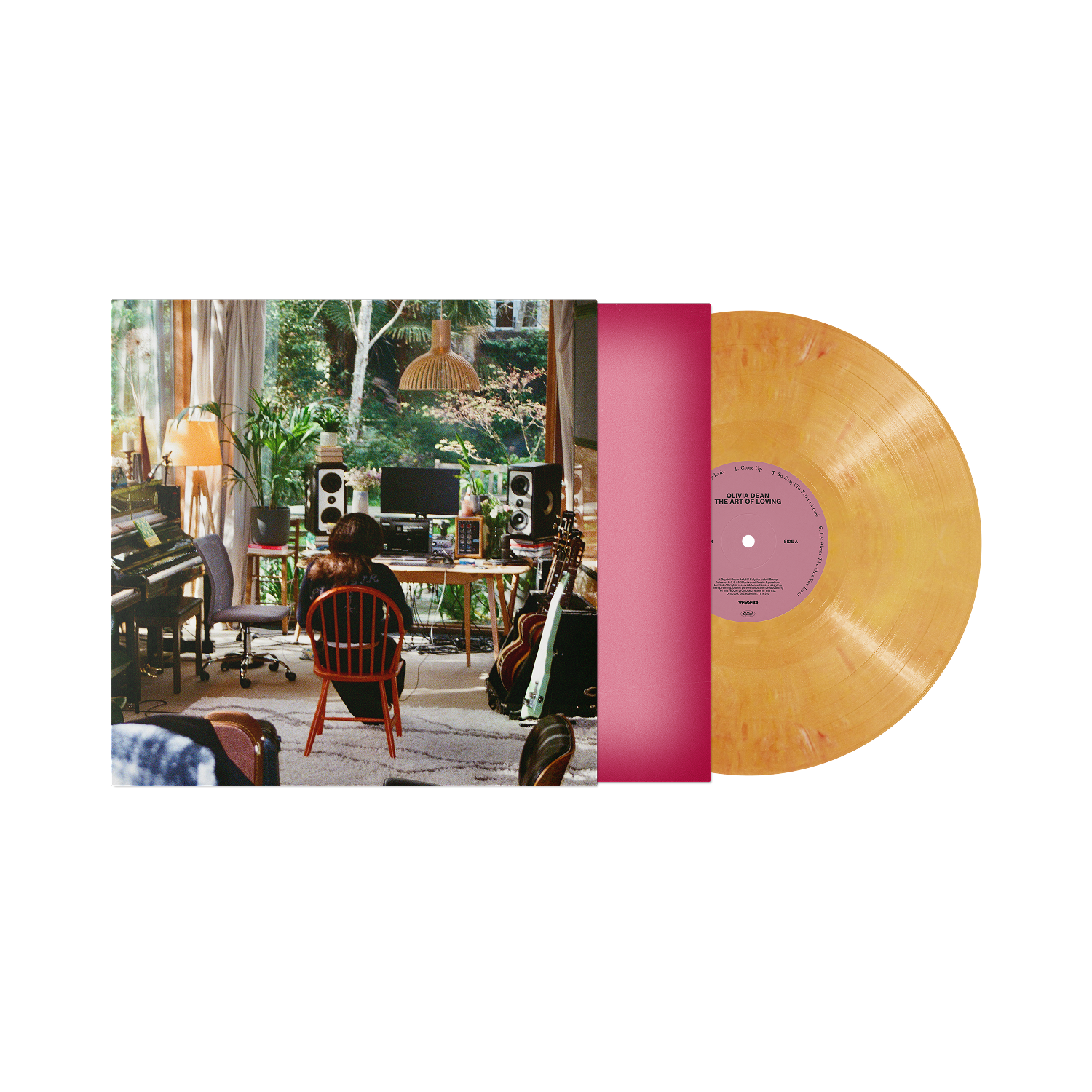 Olivia Dean - The Art of Loving Store Exclusive Alt Art Orange Vinyl