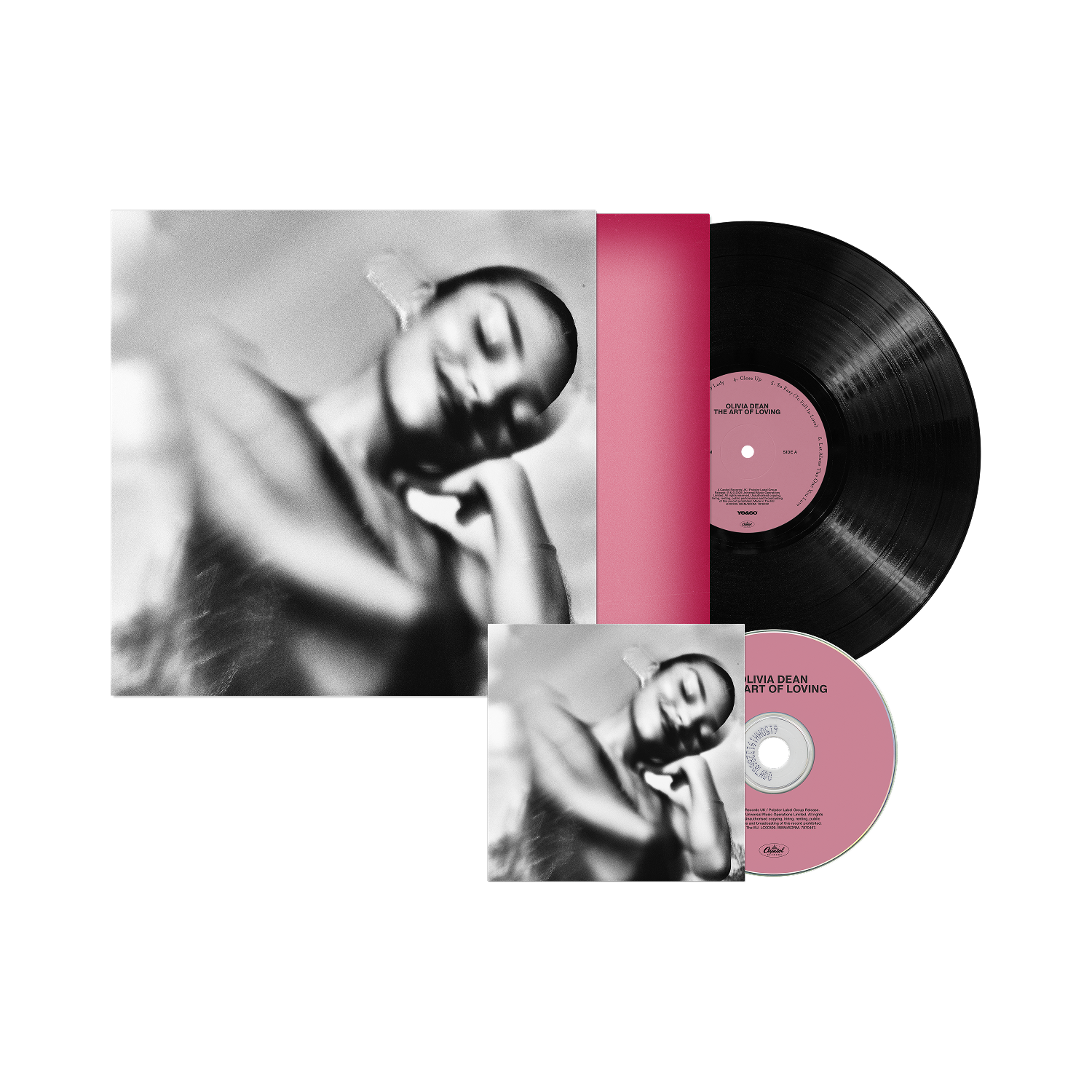 The Art of Loving Black Vinyl, CD + Signed Art Card Bundle