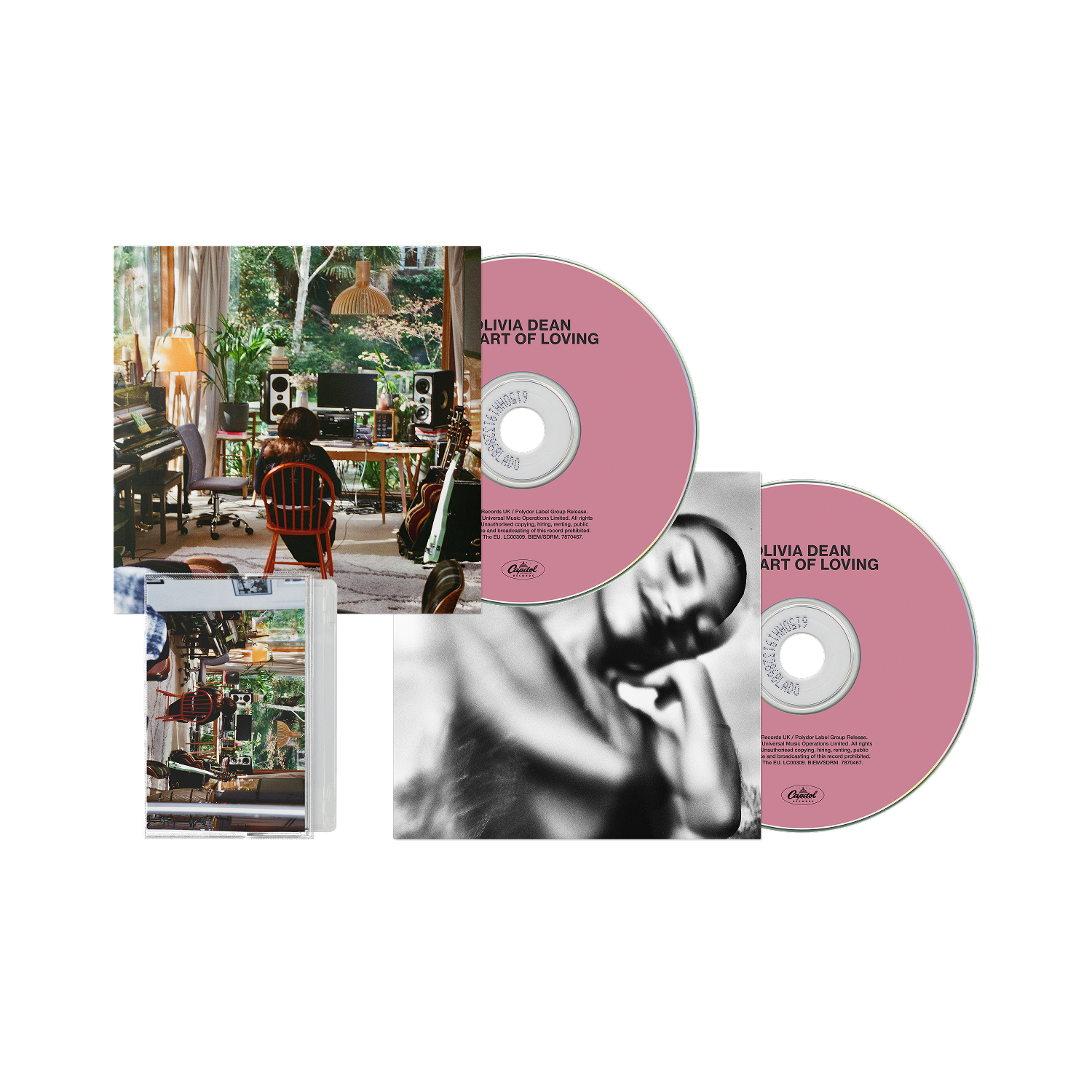 The Art of Loving Store Exclusive Alt Art CD, Alt Art Cassette, Standard CD + Signed Art Card Bundle