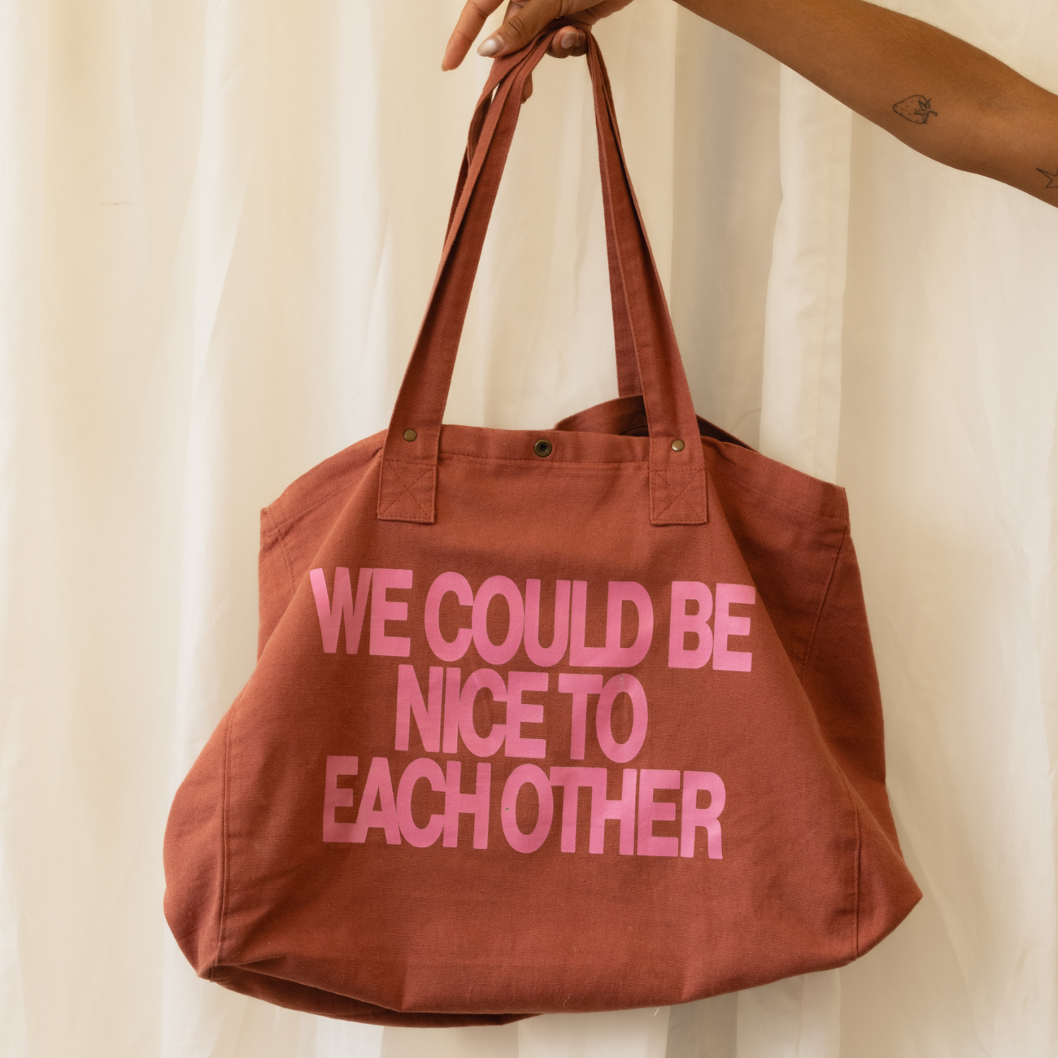 Olivia Dean - We Could Be Nice To Each Other Popper Bag
