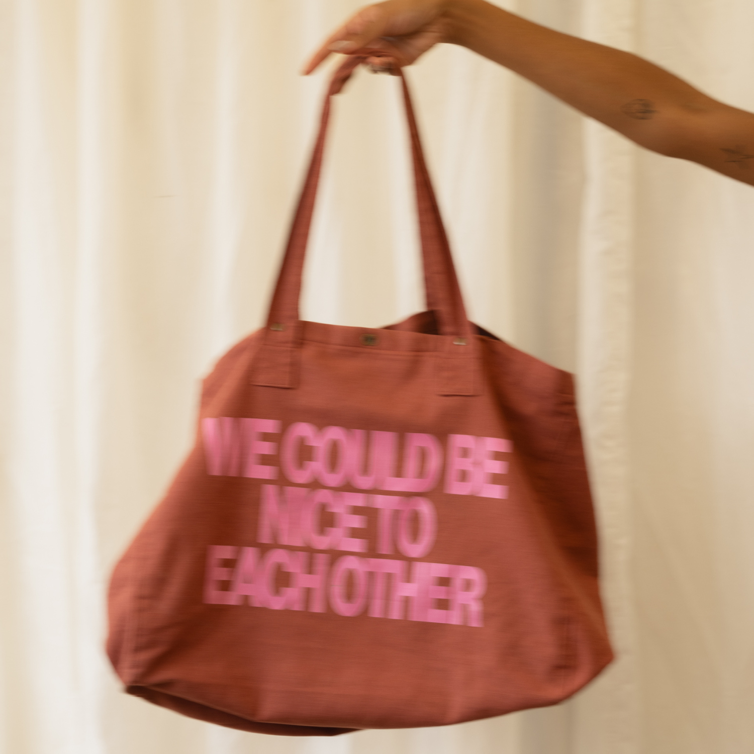 Olivia Dean - We Could Be Nice To Each Other Popper Bag